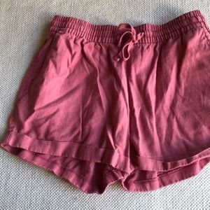 Pink shorts